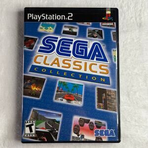 Sega Classics Collection PlayStation 2 Game (OutRun, Golden Axe, Virtua Racing)